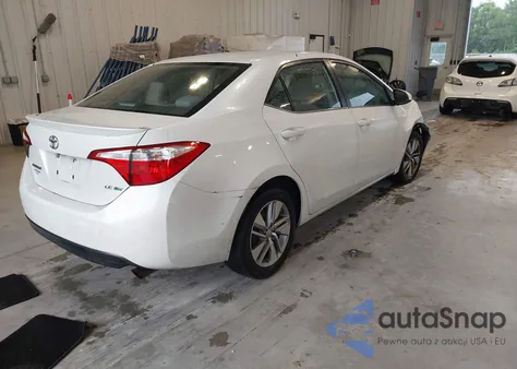 2014 Toyota Corolla Le Eco Plus from USA, damaged, VIN 5YFBPRHE3EP112166